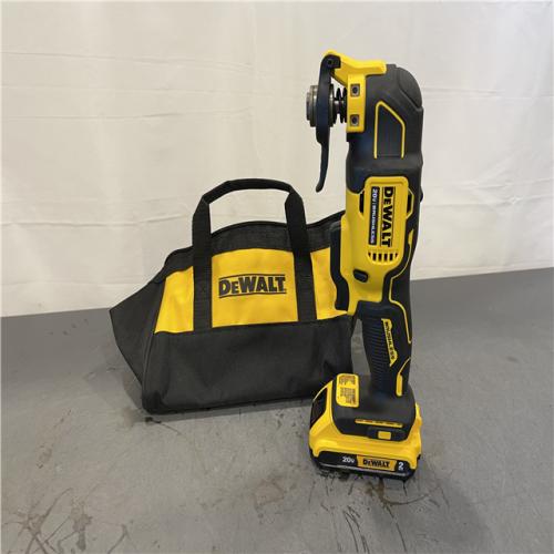 AS-IS - DeWalt ATOMIC 20V MAX Cordless Brushless Oscillating Multi Tool and (1) 20V 2.0Ah Battery
