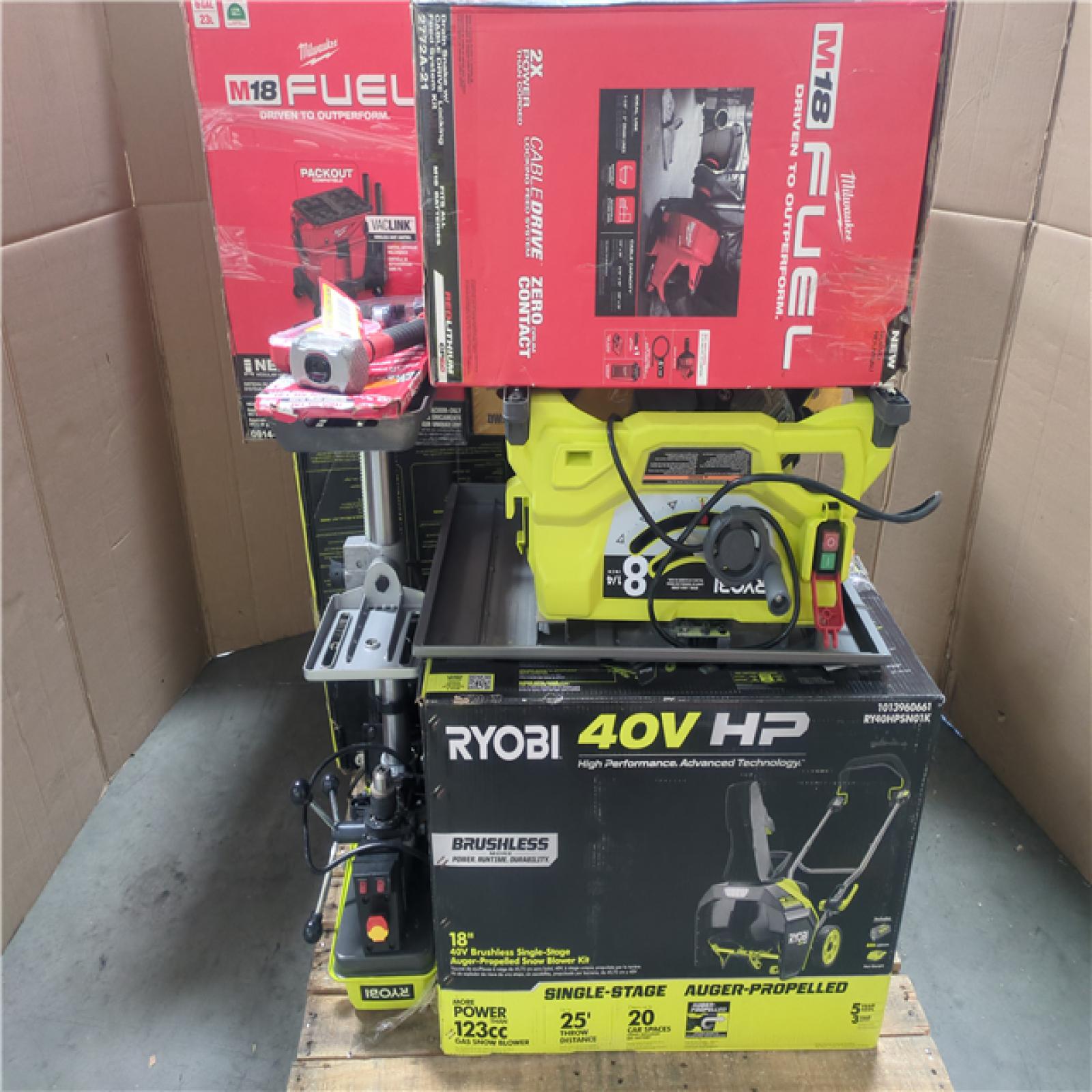 CALIFORNIA AS-IS TOOL PALLET