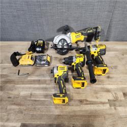 HOUSTON LOCATION - AS-IS DEWALT 4 TOOL COMBO KIT W/ (2) BATTERY & CHARGER
