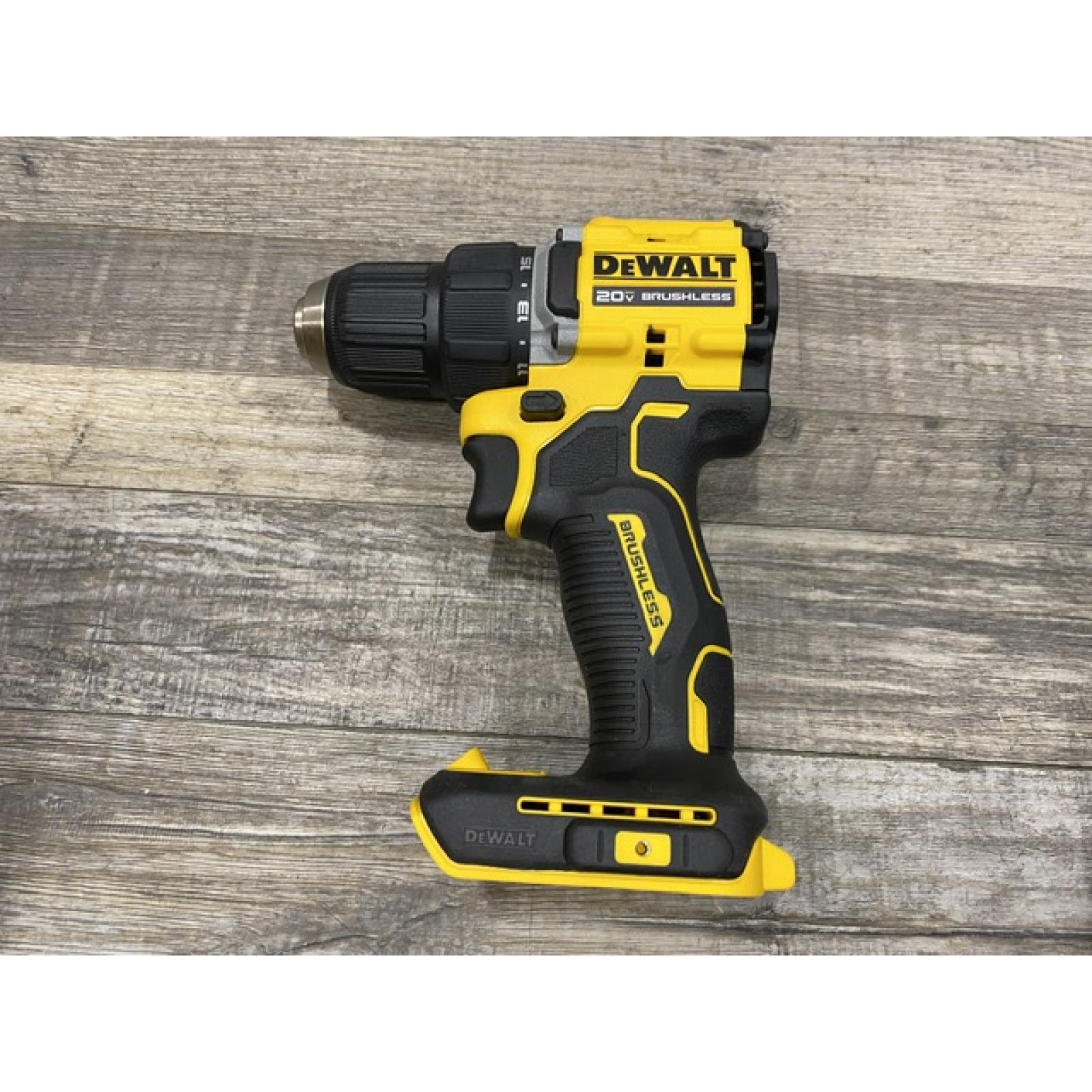 AS-IS DEWALT Atomic 20V Lithium-Ion Cordless Compact 1/2 in. Drill/Driver Kit
