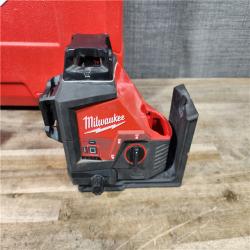 HOUSTON LOCATION - AS-IS Milwaukee-3632-21 M12 Green Beam Laser 360° 3-Plane Kit