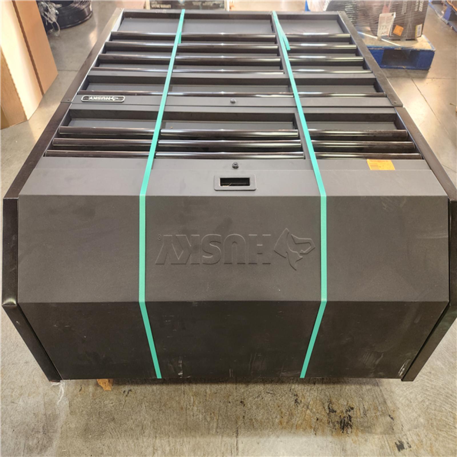 Phoenix AS-IS Husky Tool Storage 52 in. W x 20 in. D Heavy Duty Rolling Tool Chest Combo in Matte Black