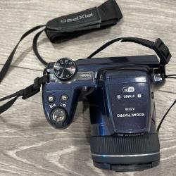 AS-IS KODAK PIXPRO AZ528 Astro Zoom BSI-CMOS Bridge Digital Camera - 16MP 52X 1080p Wi-Fi (Midnight Blue)