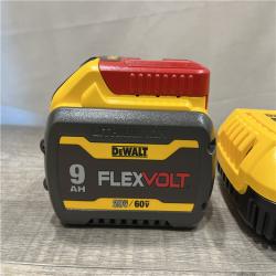 AS-IS DEWALT 20V/60V MAX FLEXVOLT Lithium-Ion 9.0Ah Battery and Charger Starter Kit