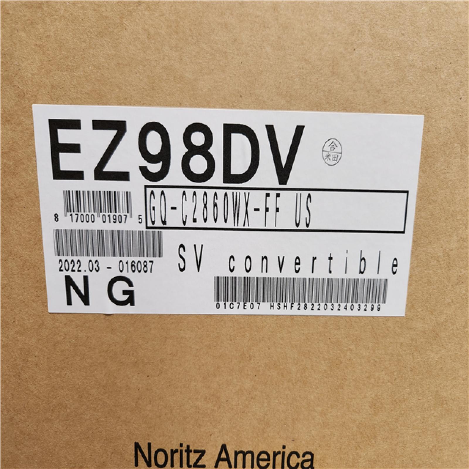 Phoenix NEW Noritz Ez98 9.8 GPM Res NG Hi Efficiency Indr/Outdr Tankless Water Heater (SEALED)