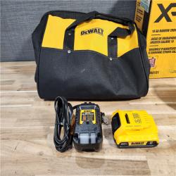 HOUSTON LOCATION - AS-IS DeWALT DCN681D1 20V MAX 18ga Cordless Brushless Narrow Crown Stapler Kit w/ BATTERY & CHARGER