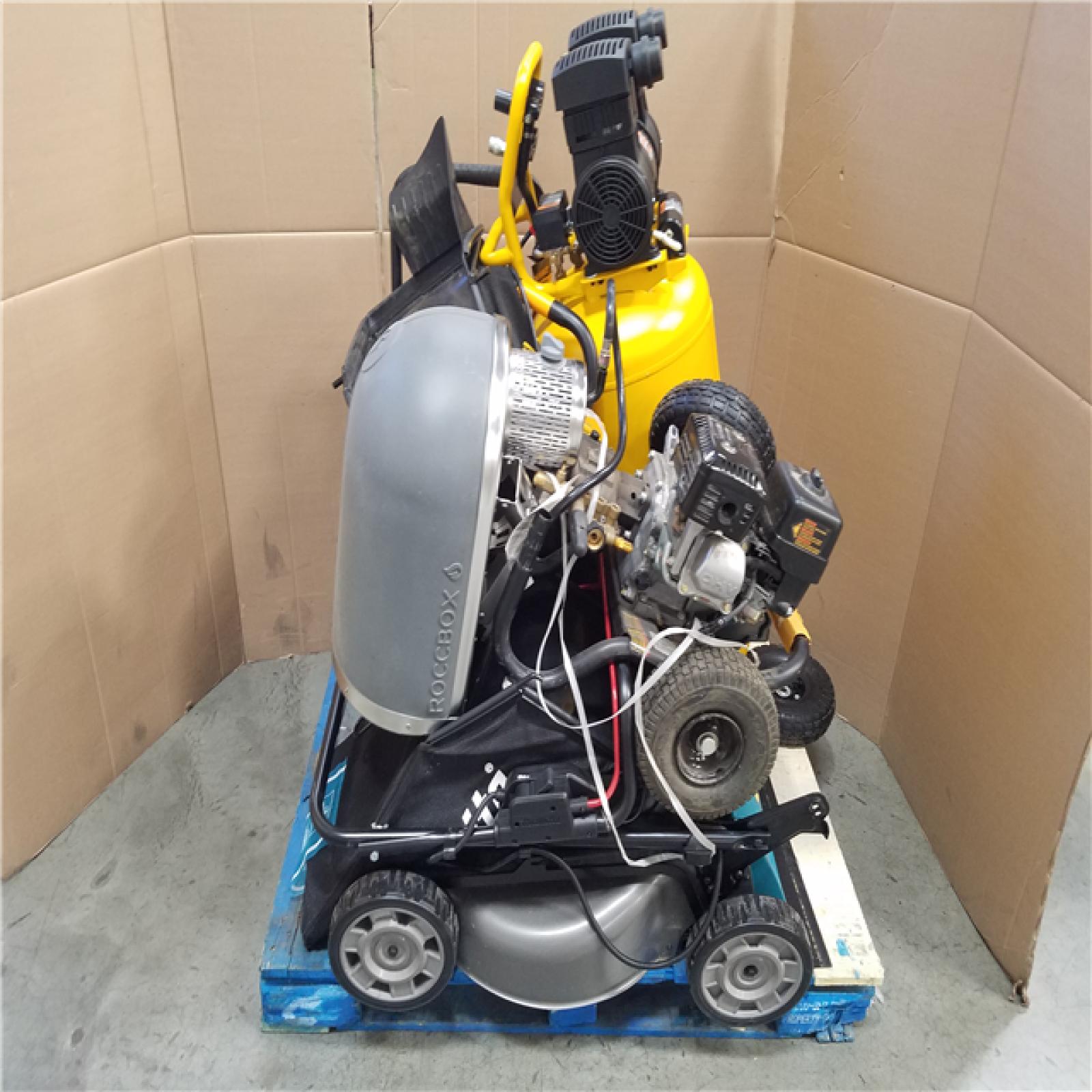 CALIFORNIA AS-IS OUTDOOR POWER EQUIPMENT