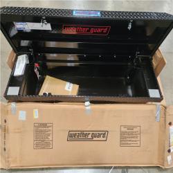 Phoenix NEW Weather Guard Crossover Truck Tool Box in Aluminum w/ Low-Profile  72 in. Full-Size  in Gloss Black