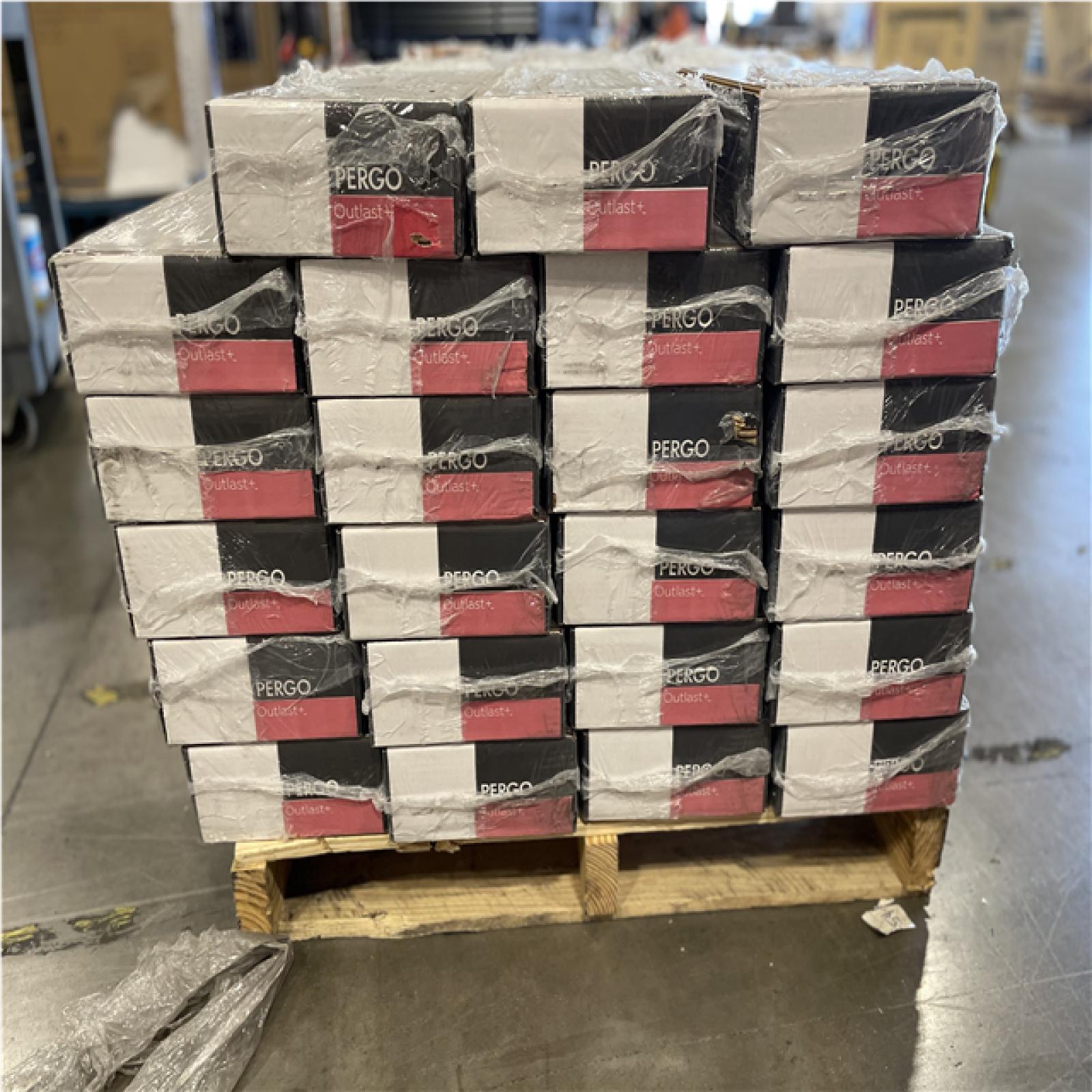 DALLAS LOCATION-Pergo Outlast+ Somerton Auburn 12 mm T x 7.4 in. W Waterproof Laminate Wood Flooring PALLET-(23 CASES)