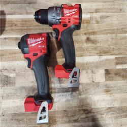 HOUSTON LOCATION - AS-IS Milwaukee FUEL 18V Lithium-Ion Brushless Cordless Hammer Drill and Impact Driver Combo Kit