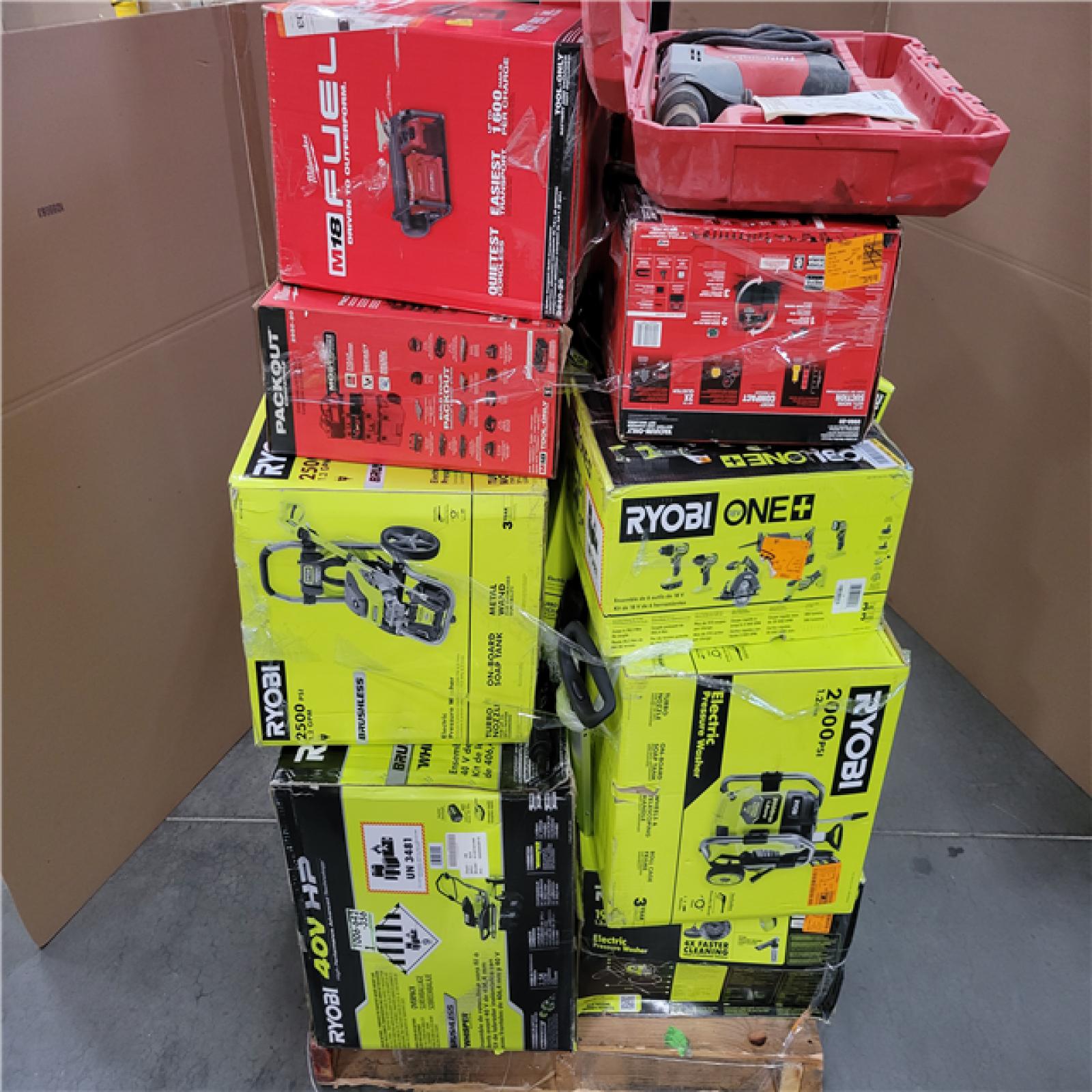 CALIFORNIA AS-IS TOOL PALLET