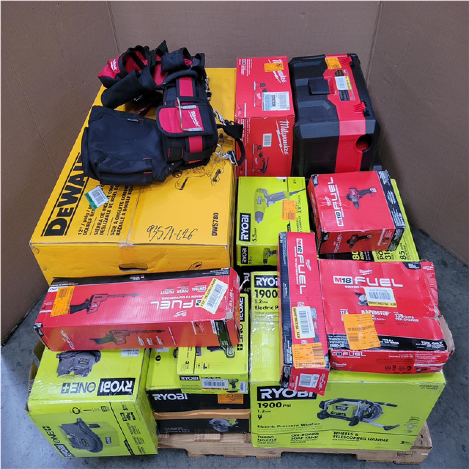 CALIFORNIA AS-IS TOOL PALLET
