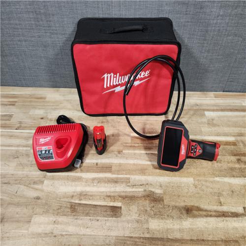 HOUSTON LOCATION - AS - IS Milwaukee 12V Lithium-Ion Cordless M-SPECTOR 360-Degree 4 ft. Inspection Camera Kit