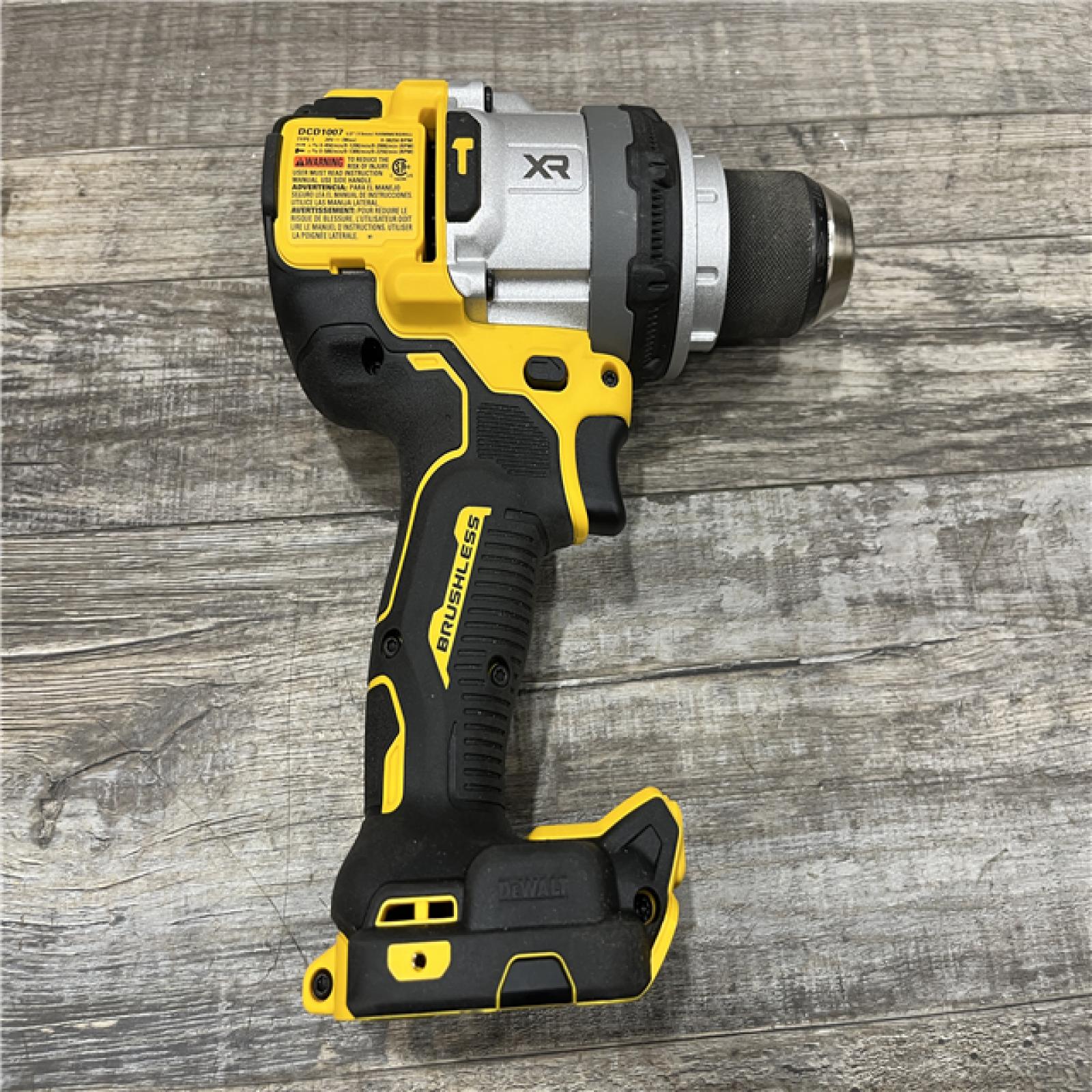 AS-IS DEWALT 20V MAX Brushless Cordless 1/2 3-Speed Hammer Drill (Tool-Only)