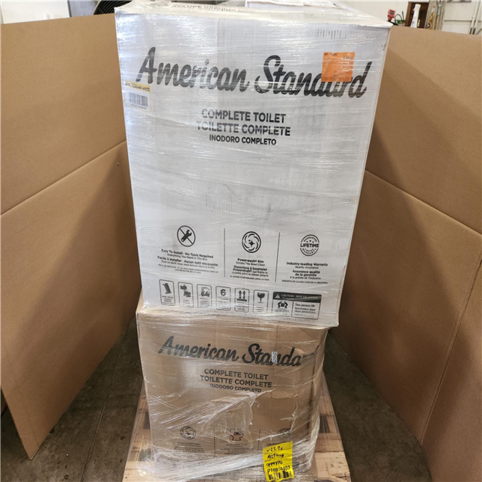 Phoenix Mixed American Standard Toilet Pallet (6 Toilets)