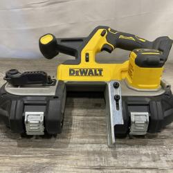 AS-IS DEWALT 20-Volt MAX 3-3/8 in. Cordless Brushless Bandsaw (Tool-Only)