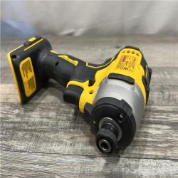 AS-IS DEWALT Atomic 20V Max Lithium-Ion Brushless Cordless Compact 1/4 in. Impact Driver Kit