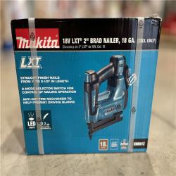 NEW! - Makita 18V LXT Lithium-Ion Cordless 2In 18ga Brad Nailer (Bare Tool)
