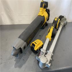 AS-IS - DEWALT 20V MAX Cordless Battery Powered String Trimmer & Blower Combo Kit