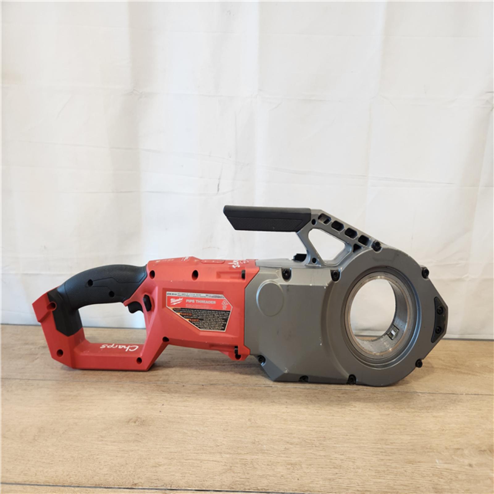 AS-IS- M18 Fuel One-Key Cordless Brushless Pipe Threader Kit with (2) 12.0Ah Batteries and Case