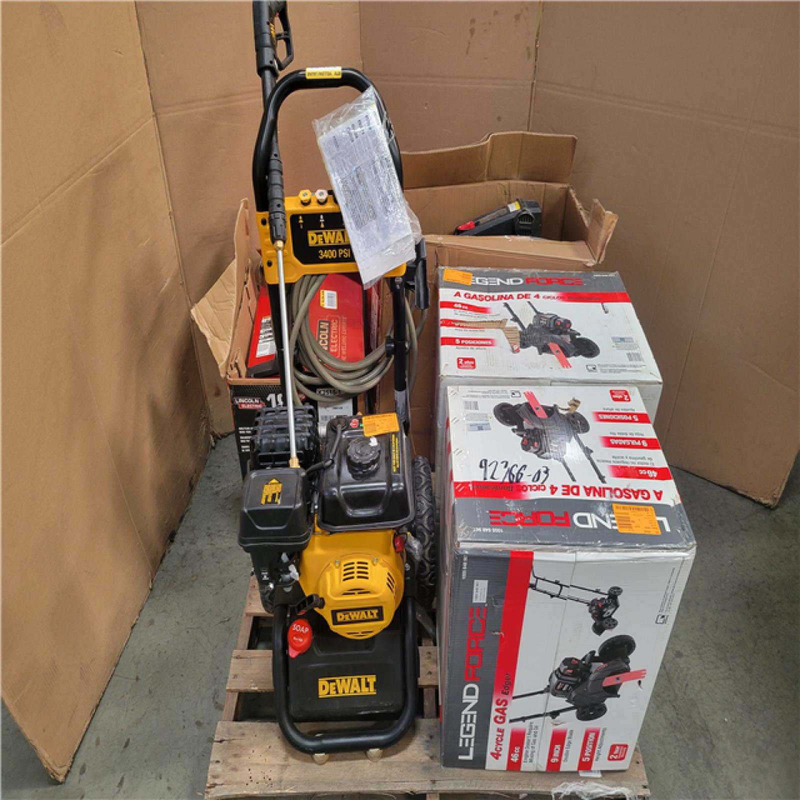 CALIFORNIA AS-IS OUTDOOR POWER EQUIPMENT