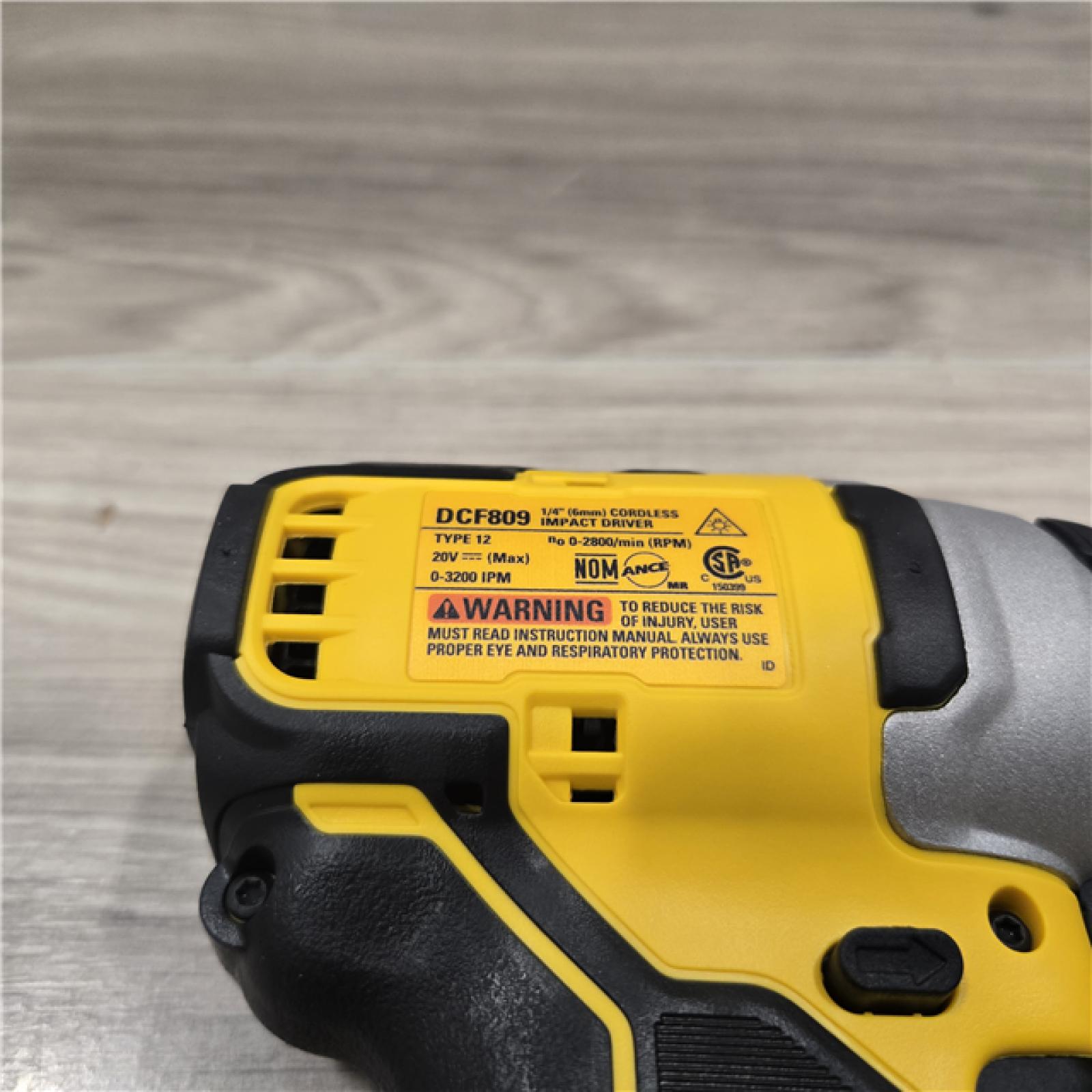 AS-IS DeWALT ATOMIC 20V MAX Cordless Compact Impact Driver Kit