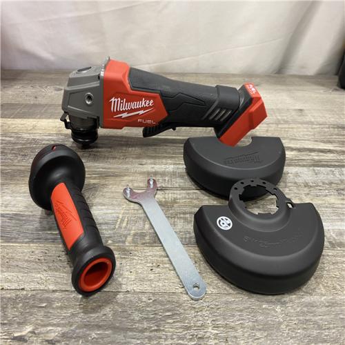 AS-IS Milwaukee FUEL 18V Lithium-Ion Brushless Cordless 4-1/2 in./5 in. Grinder w/Paddle Switch (Tool-Only)