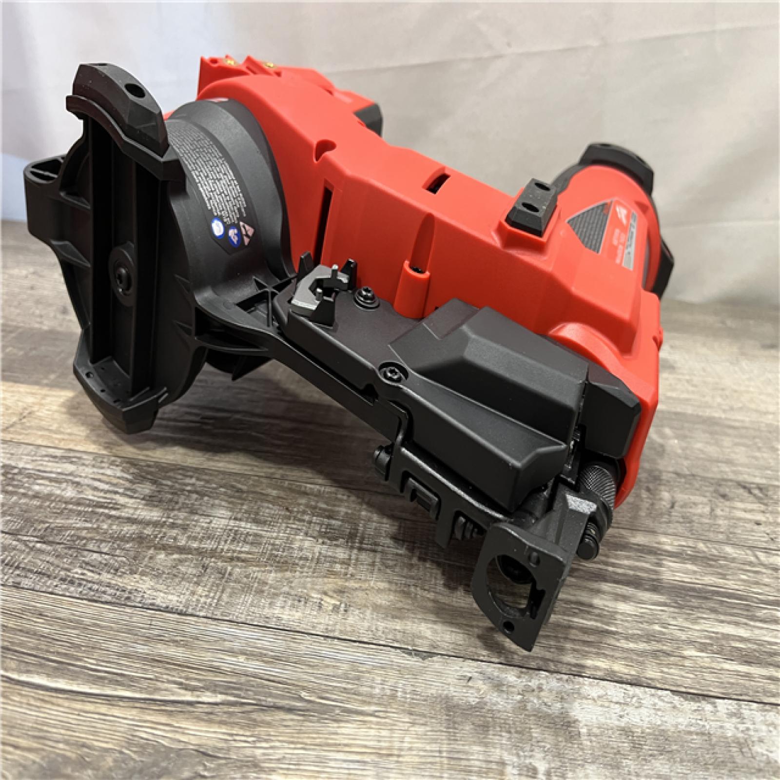 AS-IS Milwaukee FUEL 18-Volt Lithium-Ion Brushless Cordless Coil Roofing Nailer (Tool Only)