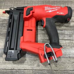 AS-IS Milwaukee FUEL 18-Volt Lithium-Ion Brushless Cordless Gen II 18-Gauge Brad Nailer (Tool-Only)