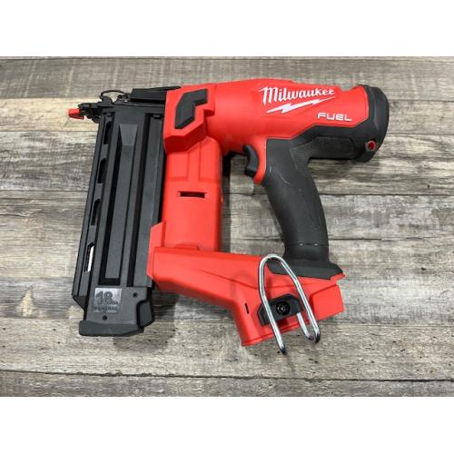 AS-IS Milwaukee FUEL 18-Volt Lithium-Ion Brushless Cordless Gen II 18-Gauge Brad Nailer (Tool-Only)
