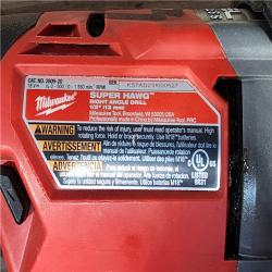 HOUSTON LOCATION - AS-IS Milwaukee FUEL 18V Lithium-Ion Brushless Cordless GEN 2 SUPER HAWG 1/2 in. Right Angle Drill (Tool-Only)