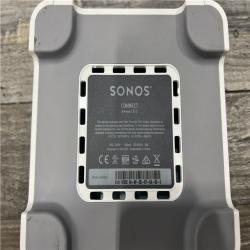 AS-IS Sonos Connect Wireless Receiver Component with Alexa for Streaming Music - White