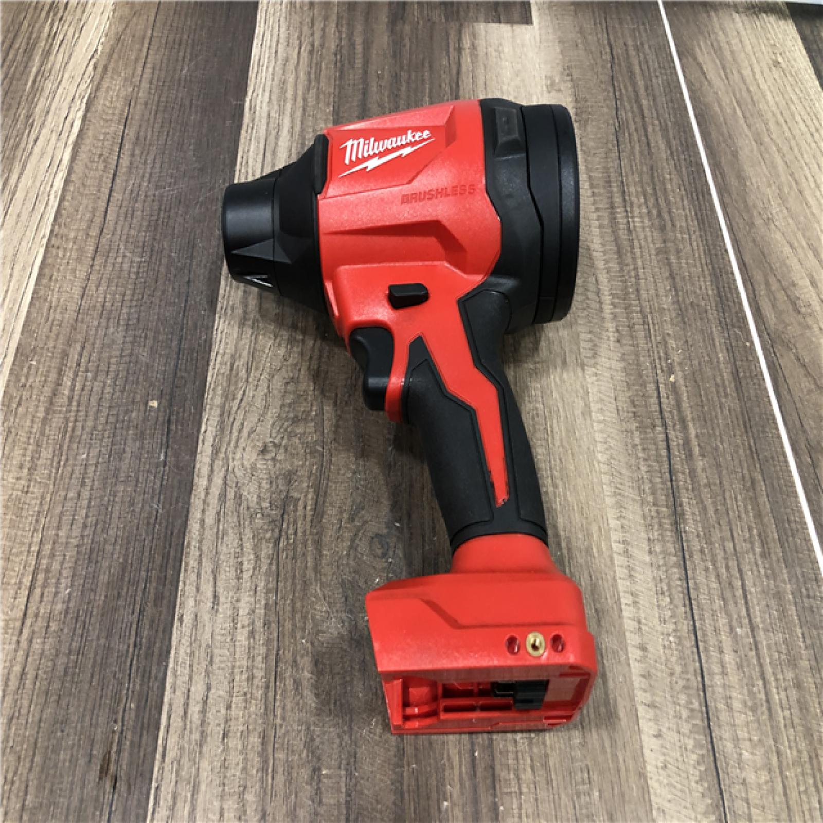 AS-IS Milwaukee 18V Lithium-Ion 570 MPH Brushless Cordless Precision Blower with Variable Speed Trigger and Trigger Lock