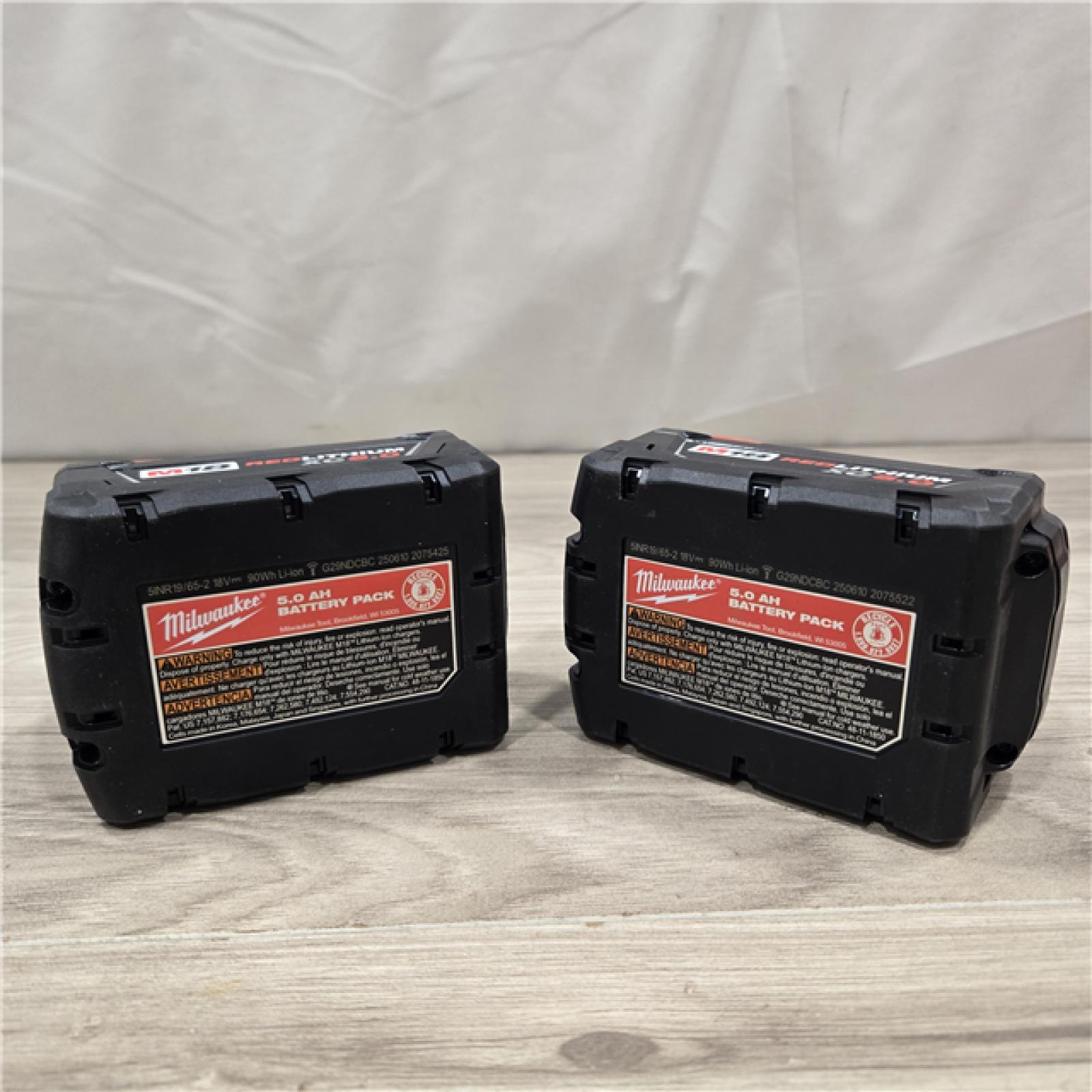 AS-IS Milwaukee M18 18-Volt Lithium-Ion XC Starter Kit