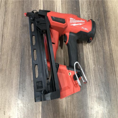 AS-IS Milwaukee FUEL 18-Volt Lithium-Ion Brushless Cordless Gen II 16-Gauge Angled Finish Nailer (Tool-Only)