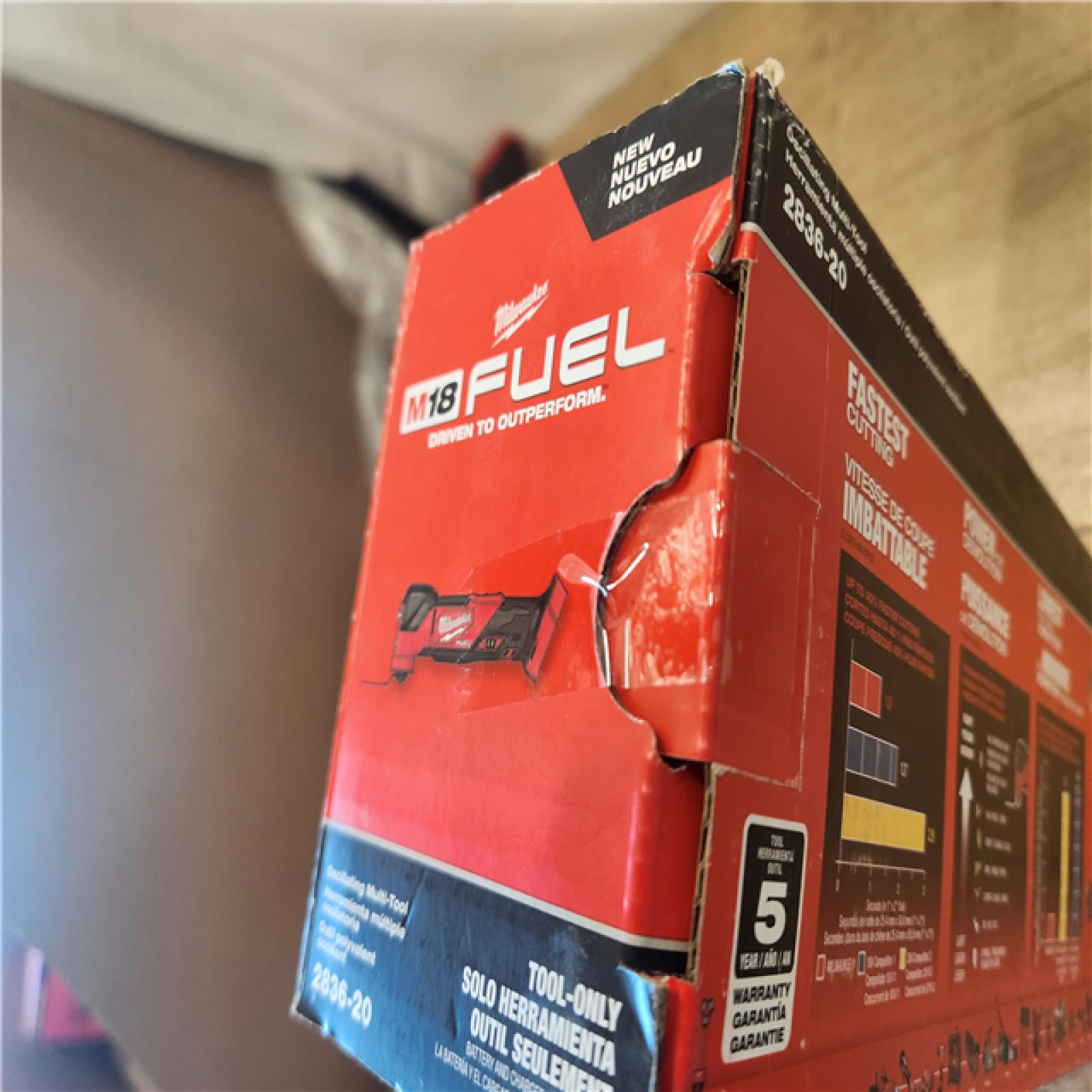 NEW- Milwaukee FUEL 18V Lithium-Ion Cordless Brushless Oscillating Multi-Tool (Tool-Only)