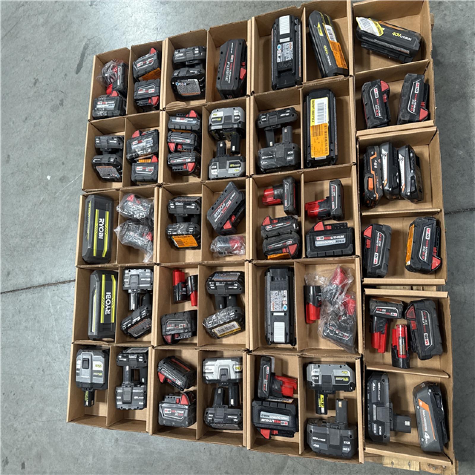 California AS-IS Battery Pallet