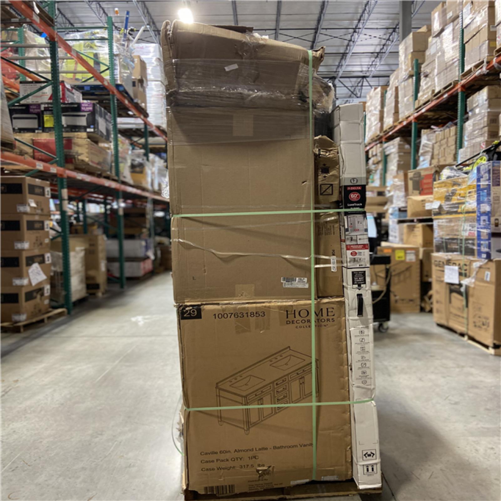 DALLAS LOCATION - AS-IS HOME IMPROVEMENT PALLET