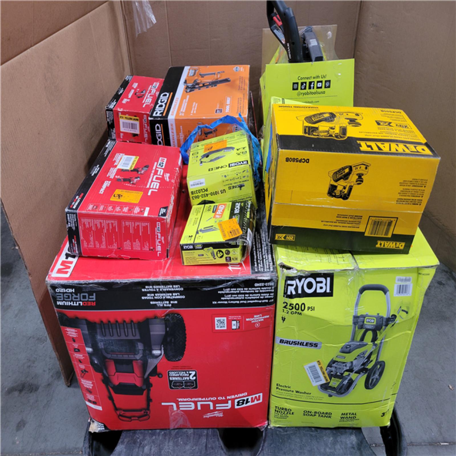 CALIFORNIA AS-IS TOOL PALLET