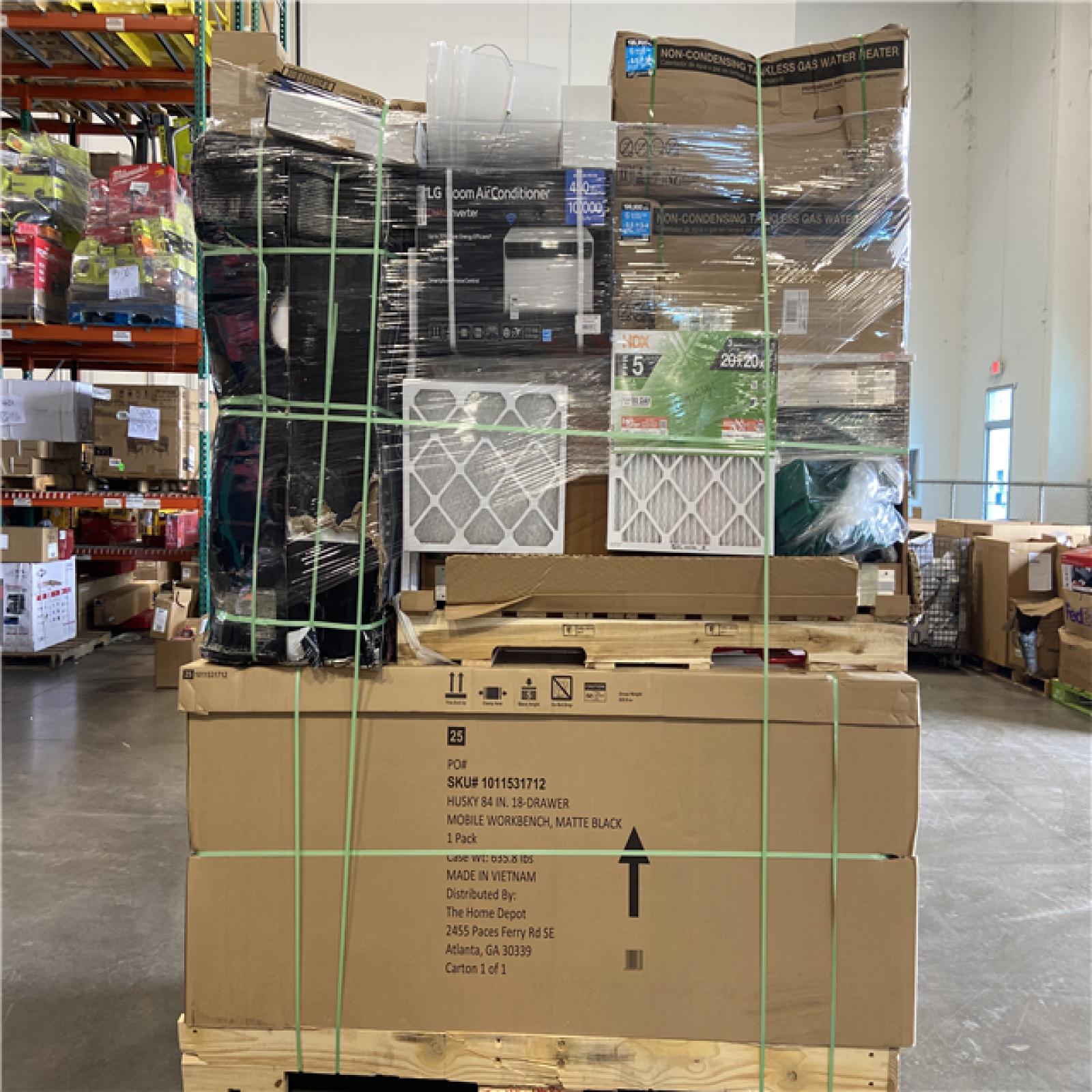 DALLAS LOCATION - AS-IS HOME IMPROVEMENT PALLET