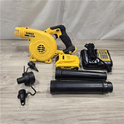 AS-IS DEWALT 135 MPH 100 CFM 20-Volt MAX Cordless Blower Kit