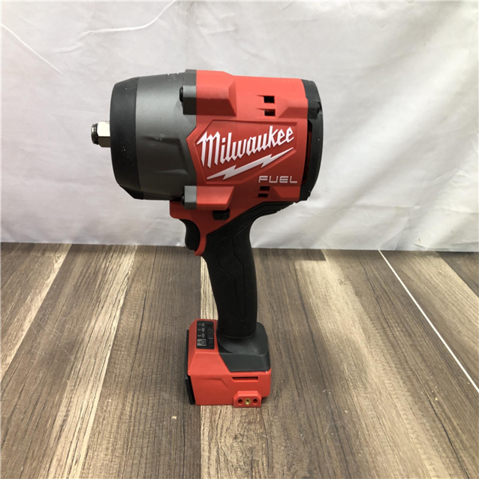 AS-IS Milwaukee  FUEL 18V Lithium-Ion Brushless Cordless 1/2 in. Impact Wrench w/Friction Ring Kit