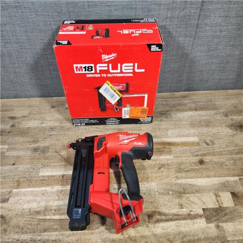 HOUSTON LOCATION - AS-IS Milwaukee FUEL 18-Volt Lithium-Ion Brushless Cordless Gen II 18-Gauge Brad Nailer (Tool-Only)