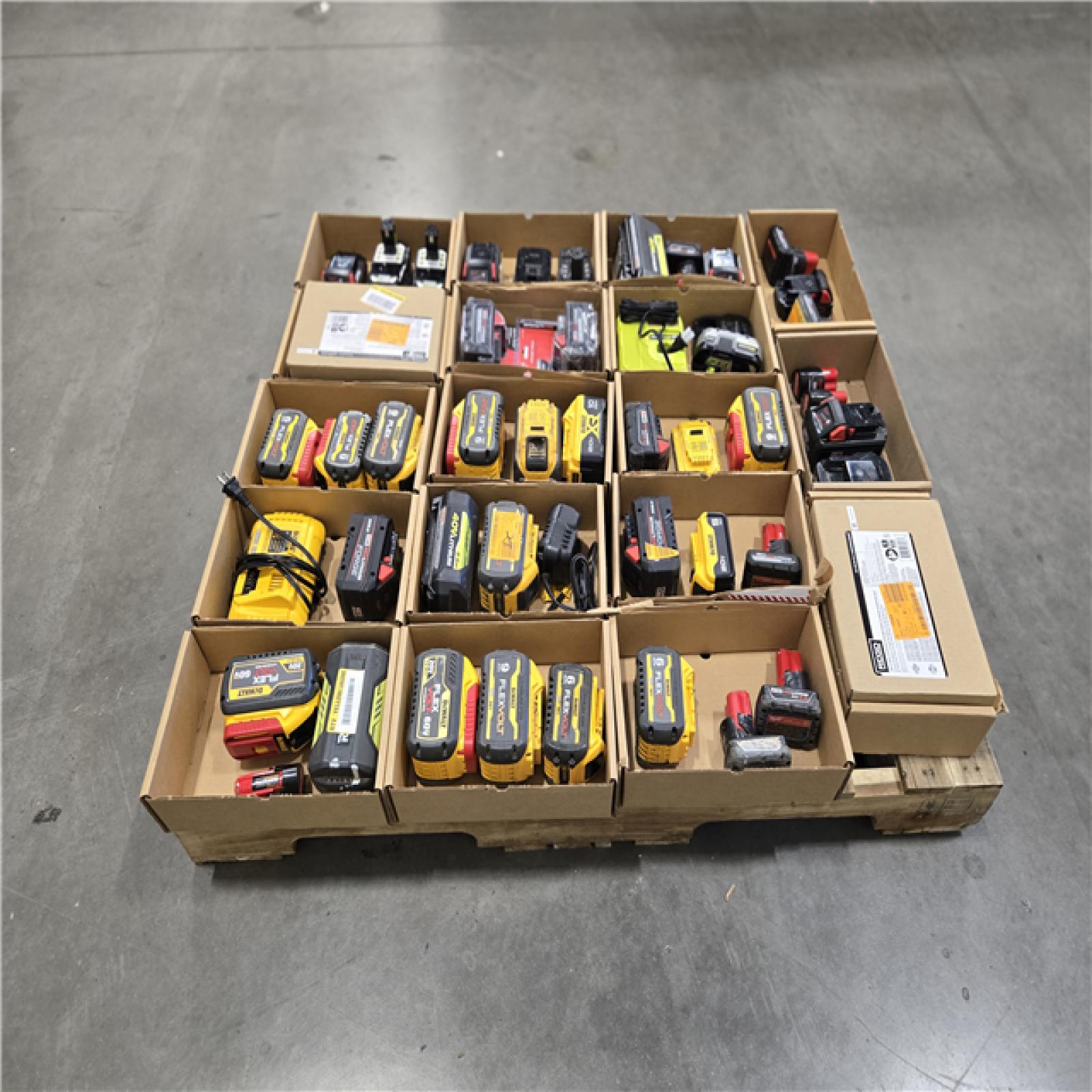 DALLAS LOCATION- AS-IS BATTERY PALLET