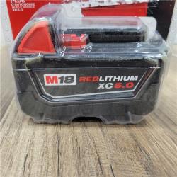 NEW! Milwaukee M18 18-Volt Lithium-Ion XC Extended Capacity 5.0Ah Battery Pack