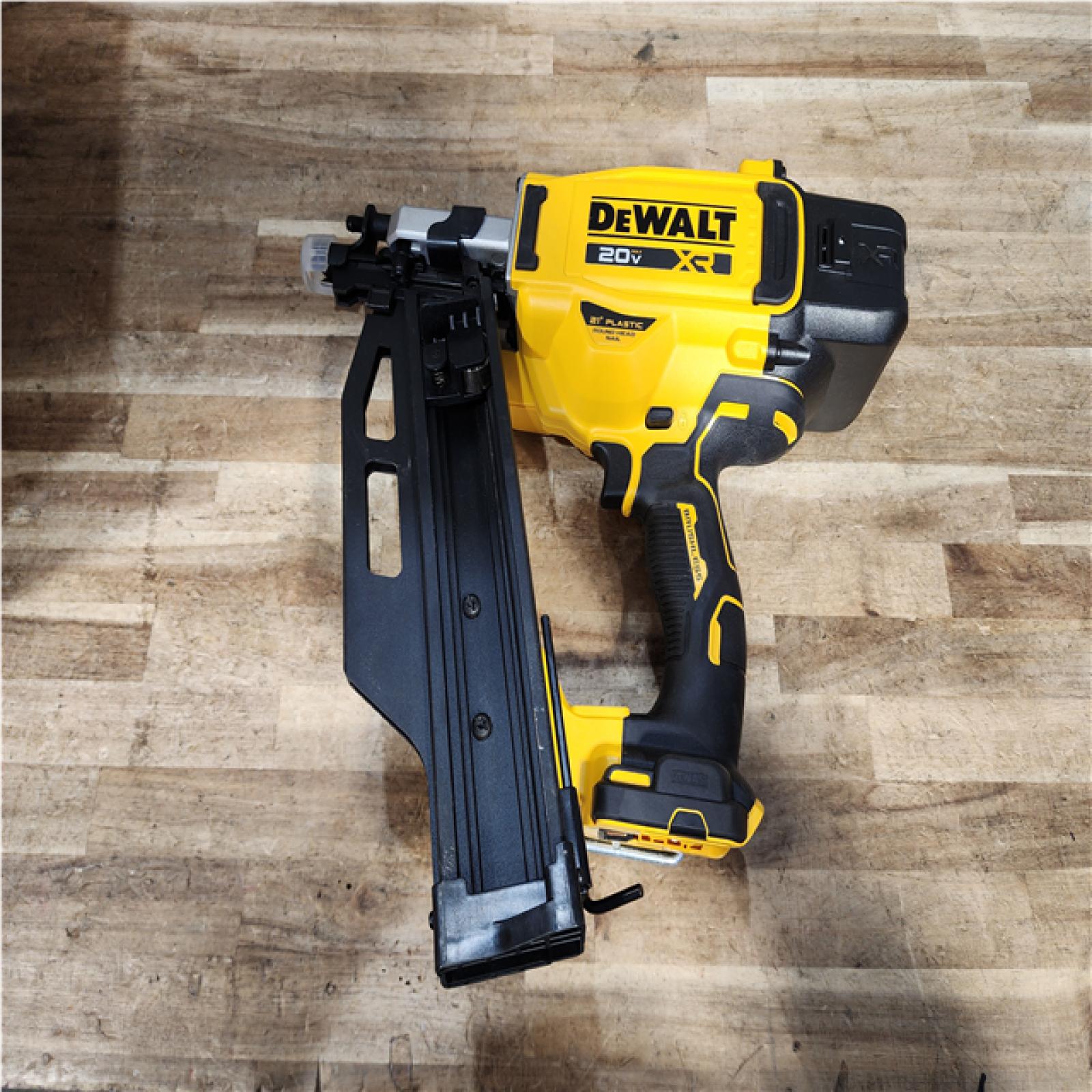 Houston Location AS-IS DEWALT 20-Volt 21° Cordless Framing Nailer (Tool-Only)