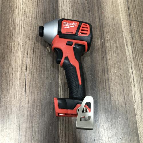 AS-IS Milwaukee 18V Lithium-Ion Cordless 1/4 in. Hex Impact Driver (Tool-Only)