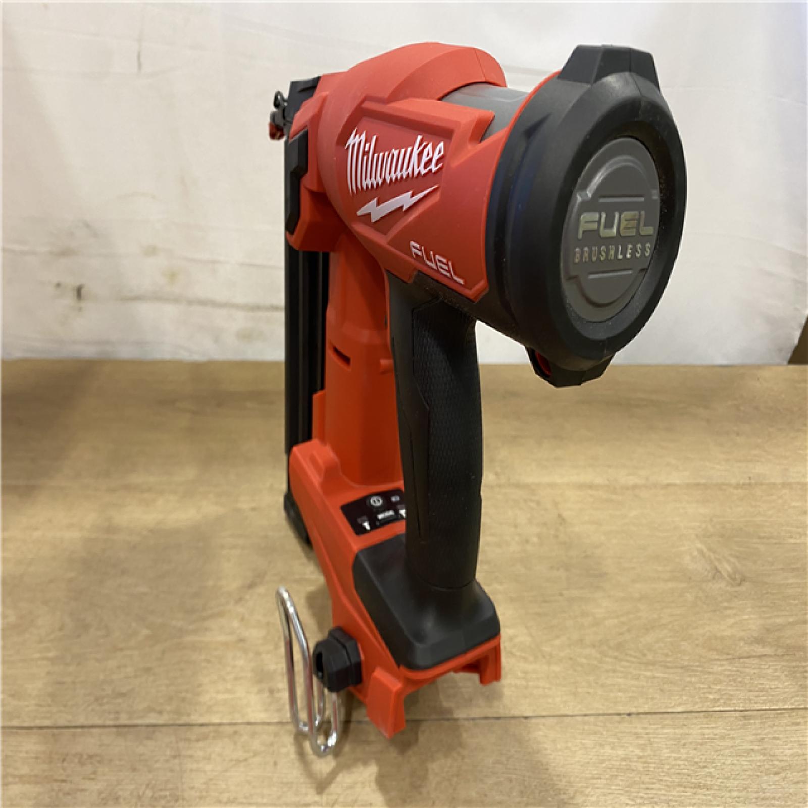 AS-IS Milwaukee FUEL 18-Volt Lithium-Ion Brushless Cordless Gen II 18-Gauge Brad Nailer (Tool-Only)