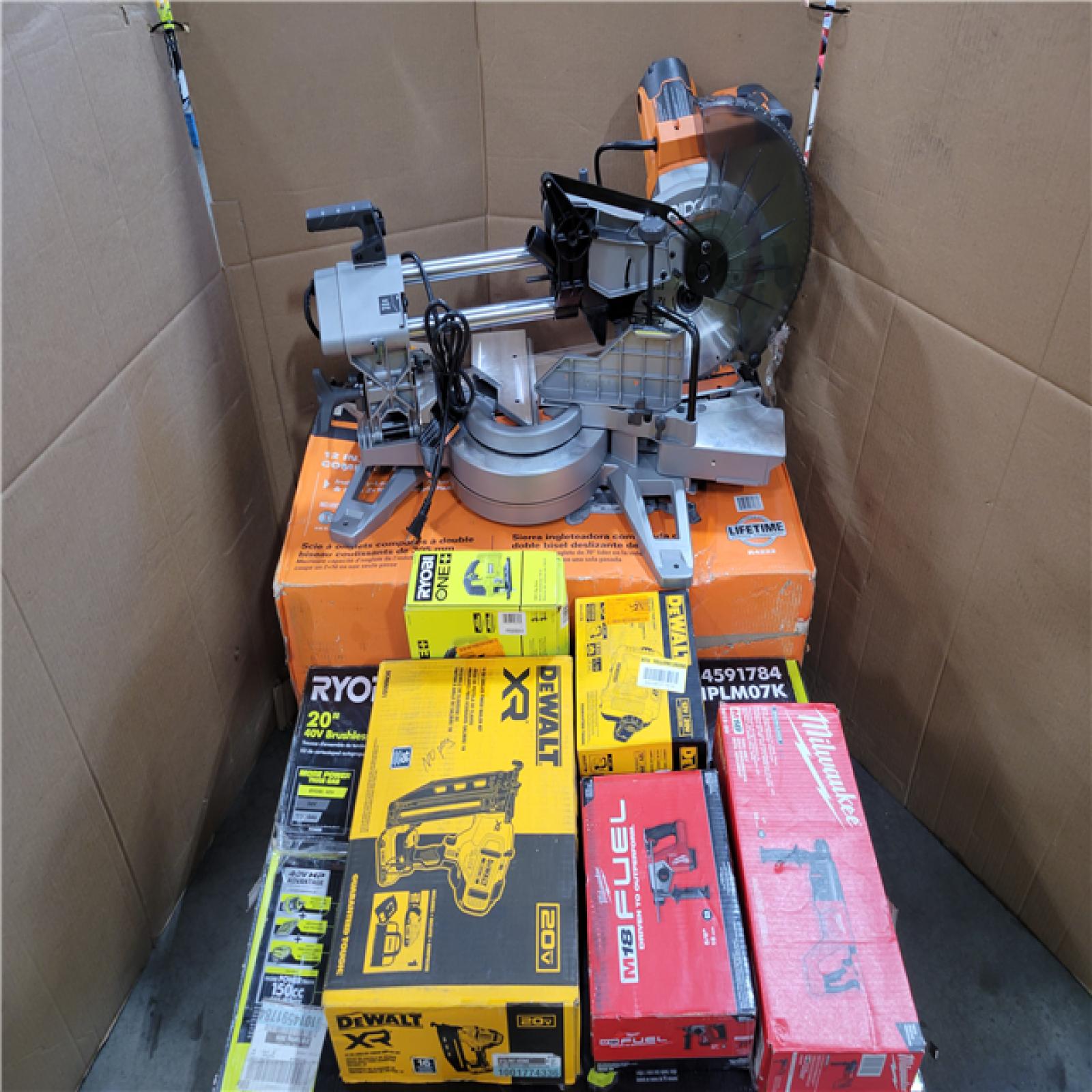 CALIFORNIA AS-IS TOOL PALLET