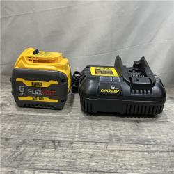 AS-IS DEWALT FLEXVOLT 20V/60V MAX Lithium-Ion 6.0Ah Battery Pack Kit